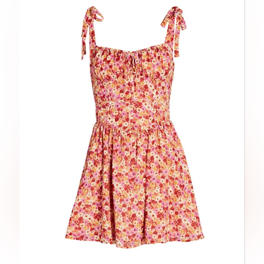 For Love and Lemons Felicia Mini Dress
